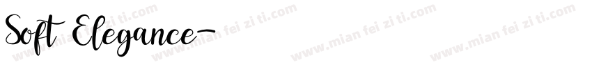 Soft Elegance字体转换